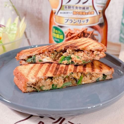 ホットサンドにちょい足し