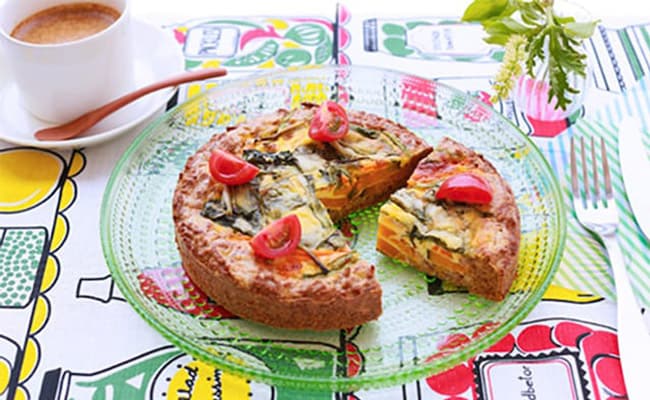 オールブラン野菜キッシュ